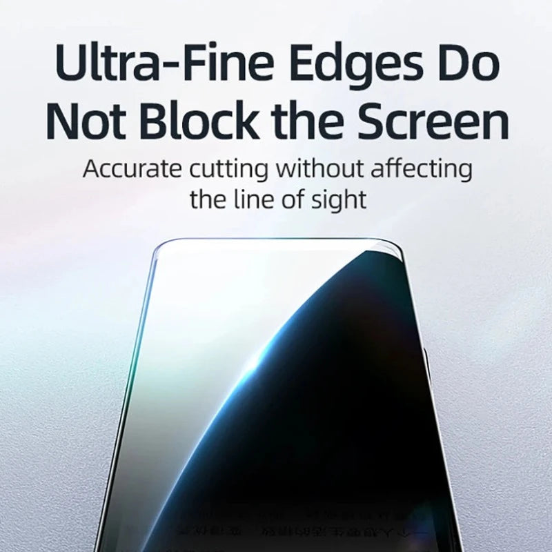 Anti-spy Tempered Privacy Glass Screen Protector For iPhone with LG Technology