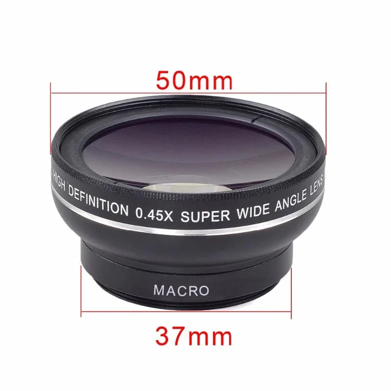 2-in-1 HD Super Wide and Macro Camera Lens for Smartphones