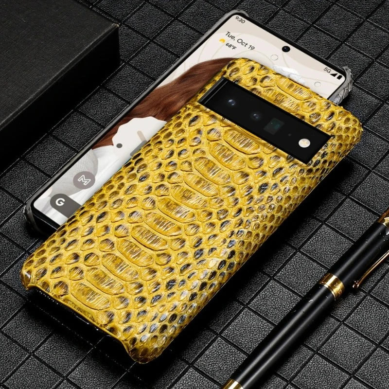 Genuine Python Luxury Case for Google Pixel