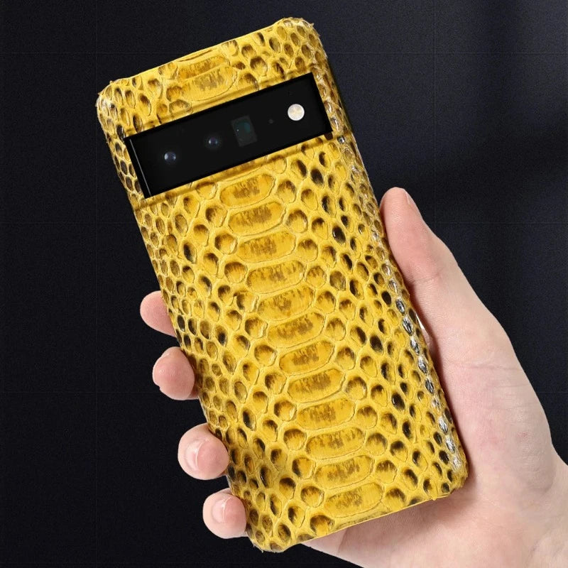 Genuine Python Luxury Case for Google Pixel