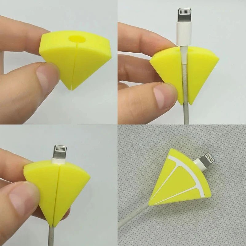 Delicious USB Silicone Cable Protector for Lightning Cable