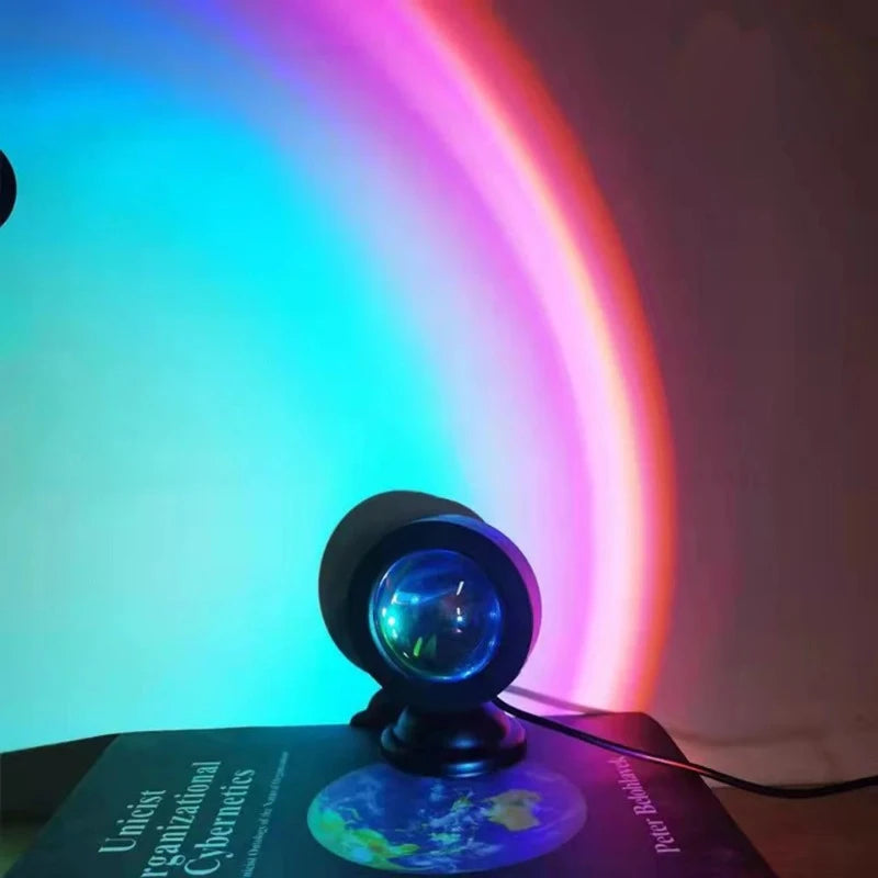 Mini Setting Sun Lamp LED Projector Night Light