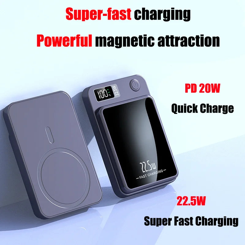 Wireless Magnetic Universal Portable Power Bank