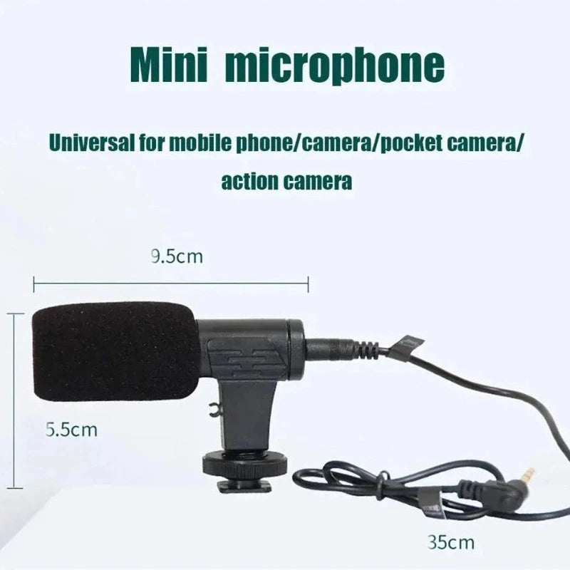 Smartphone Streaming and Vlogging Kit With Tripod, Phone Holder, Microphone, and LED Fill Light