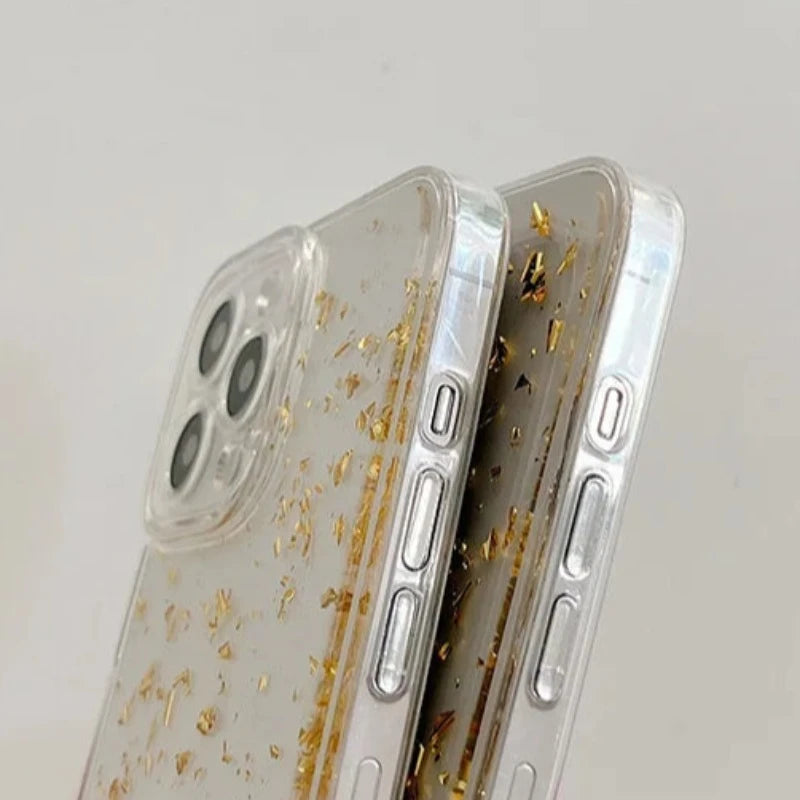 Fantasy Foil Sparkling Protective Clear Case For iPhone