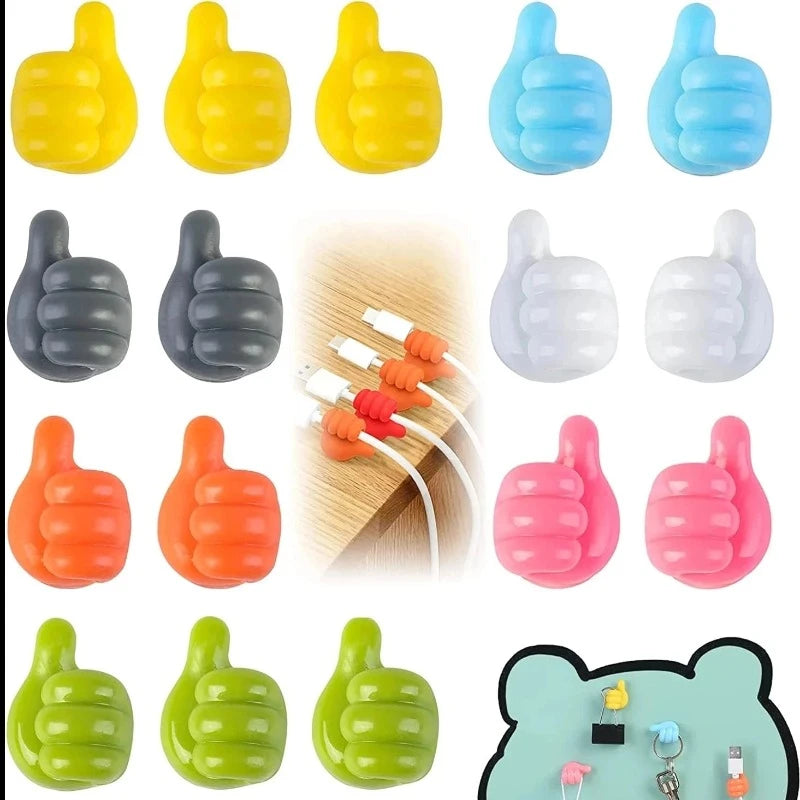 Thumbs Up! Hand-shaped Rubber Space Organizers