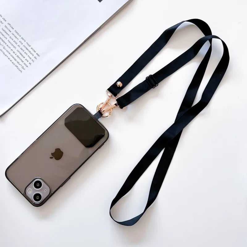 Universal Mobile Phone Lanyard with Adjustable Cross Body Strap