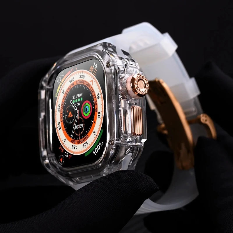 Crystalline Luxury Sports Modification Kit for Apple Watch