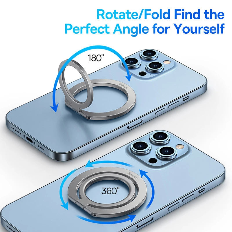 360° Magnetic Finger Ring Kickstand Attachment Holder for iPhone