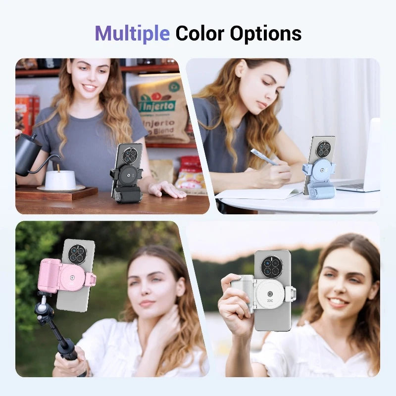 Professional Camera Grip Extension Pack with Wireless Remote for Smartphone