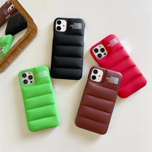 The Puffer Case with Full Down Protection for iPhone