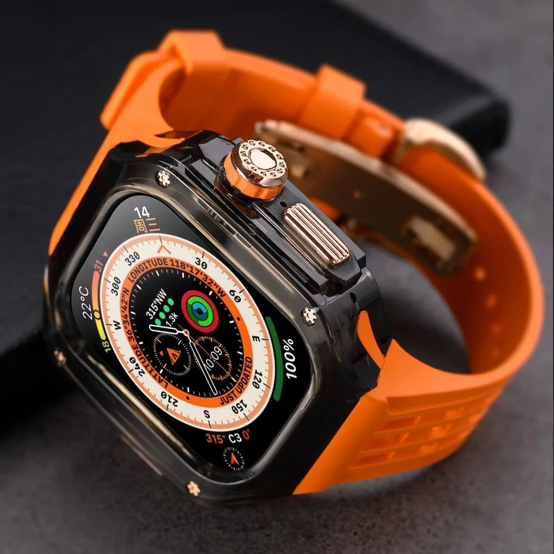 Crystalline Luxury Sports Modification Kit for Apple Watch