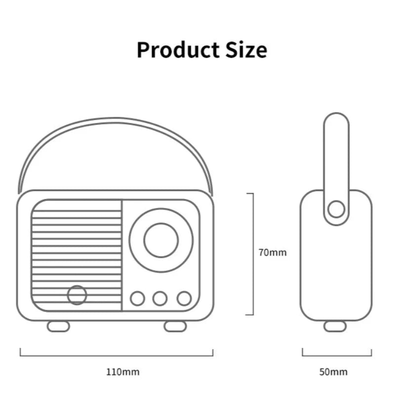 HM11 Miniature Portable Waterproof Wireless Bluetooth Speaker