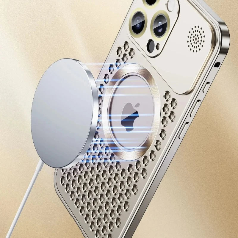 Mac Pro Style Heat Dissipating Aromatherapy Case For iPhone