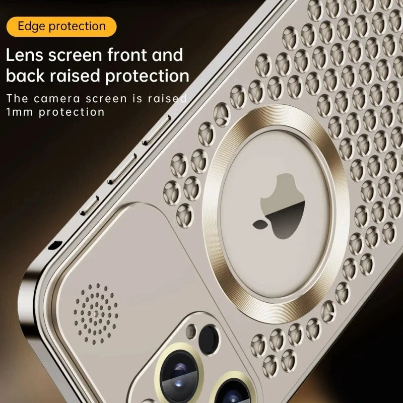 Mac Pro Style Heat Dissipating Aromatherapy Case For iPhone