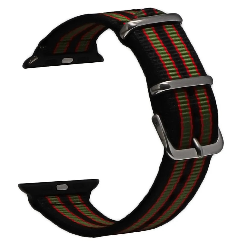 Classic Striped Nato Strap for Apple Watch