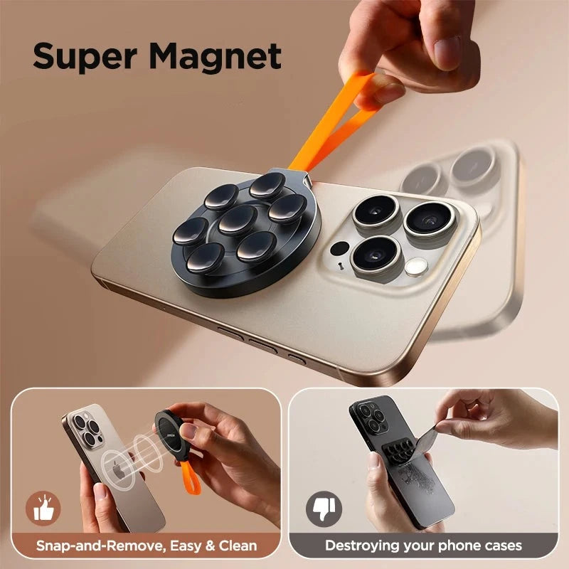 Magnetic Silicone Suction Cup Hands-Free Phone Mount