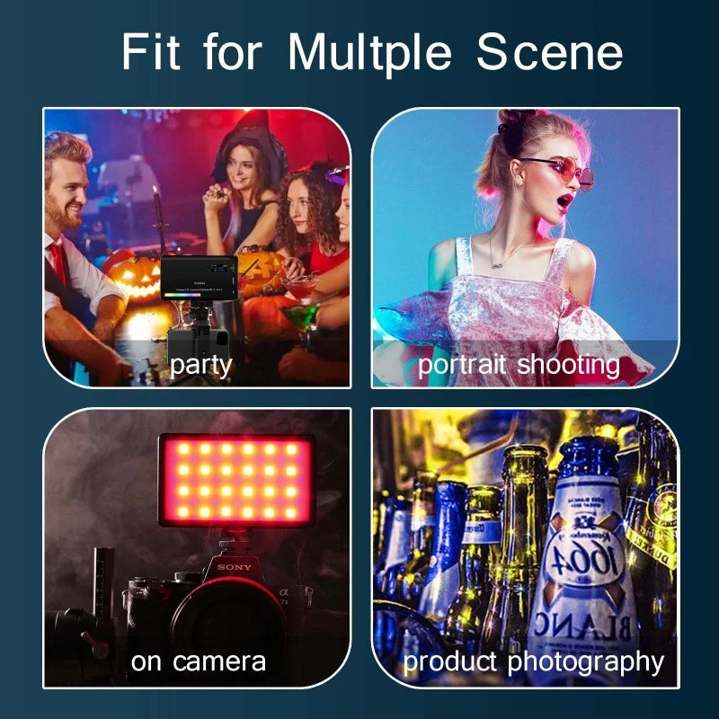 RGB Multifunction Video Photography Fill Lighting Panel