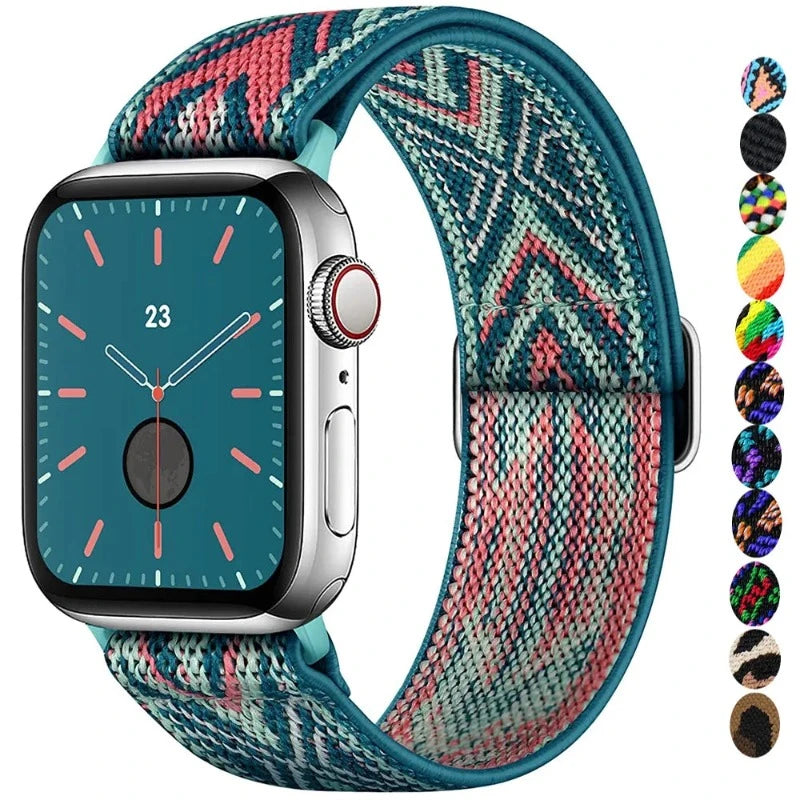 Scrunchie Strap Nato Band for All Apple Watch Sizes