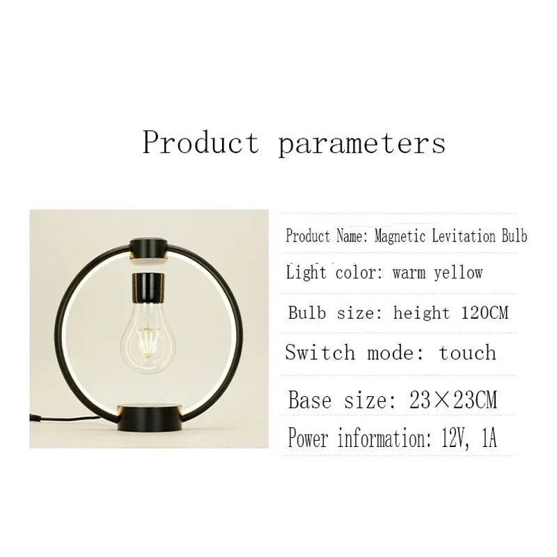 High-quality Magnetic Levitating Bulb Retro Atmosphere Lamp