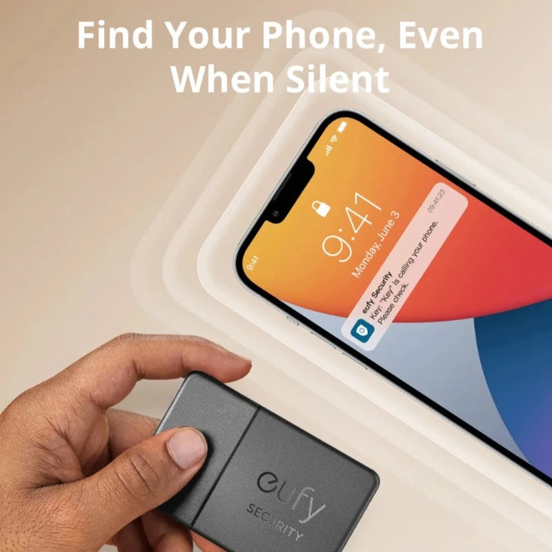 Eufy Security SmartTrack Card with Apple Find My