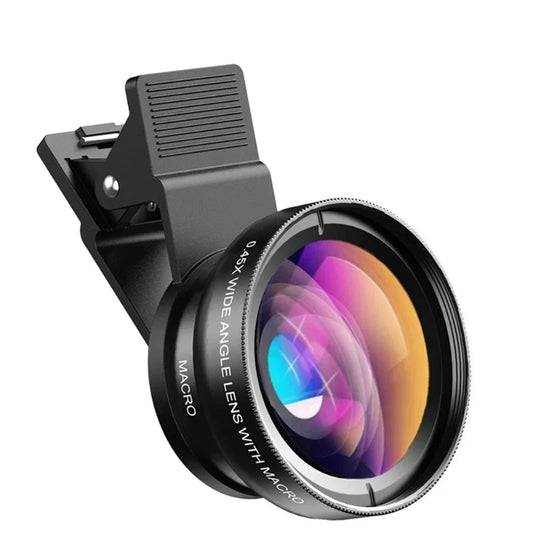 2-in-1 HD Super Wide and Macro Camera Lens for Smartphones