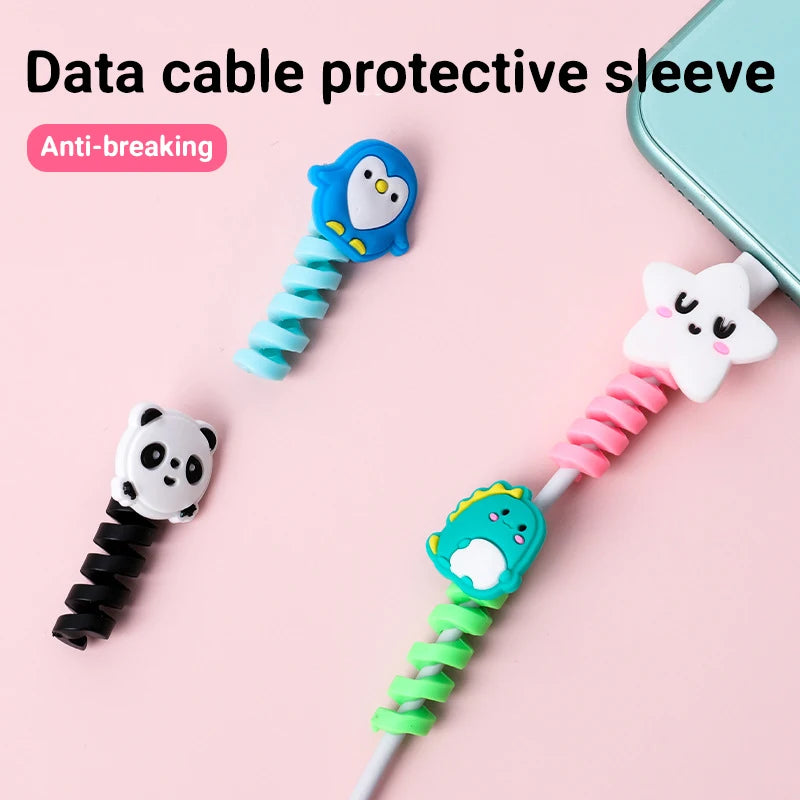 Cute Cable Sleeve with Joint Protection for Lightning Cable