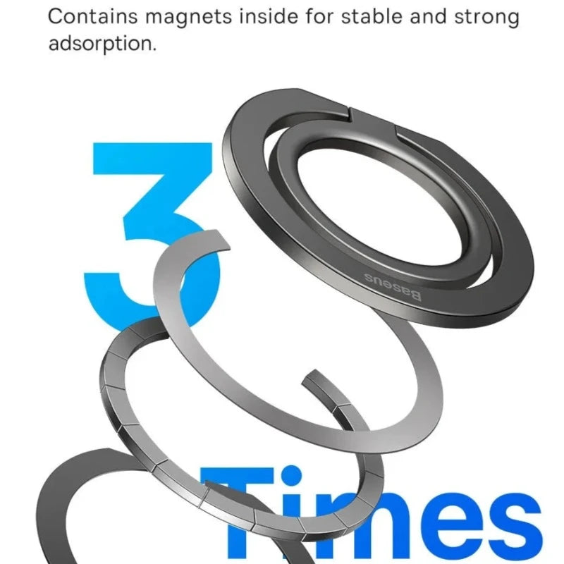 360° Magnetic Finger Ring Kickstand Attachment Holder for iPhone