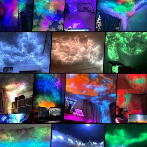 RGB Animating Thunder Cloud LED Atmosphere Lighting