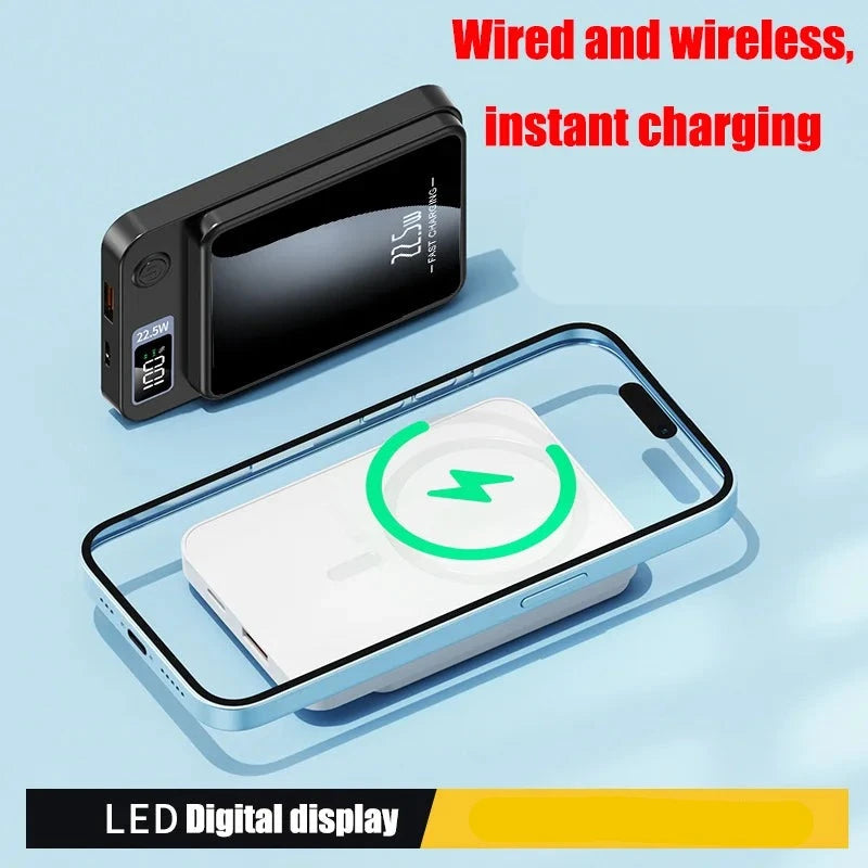 Wireless Magnetic Universal Portable Power Bank