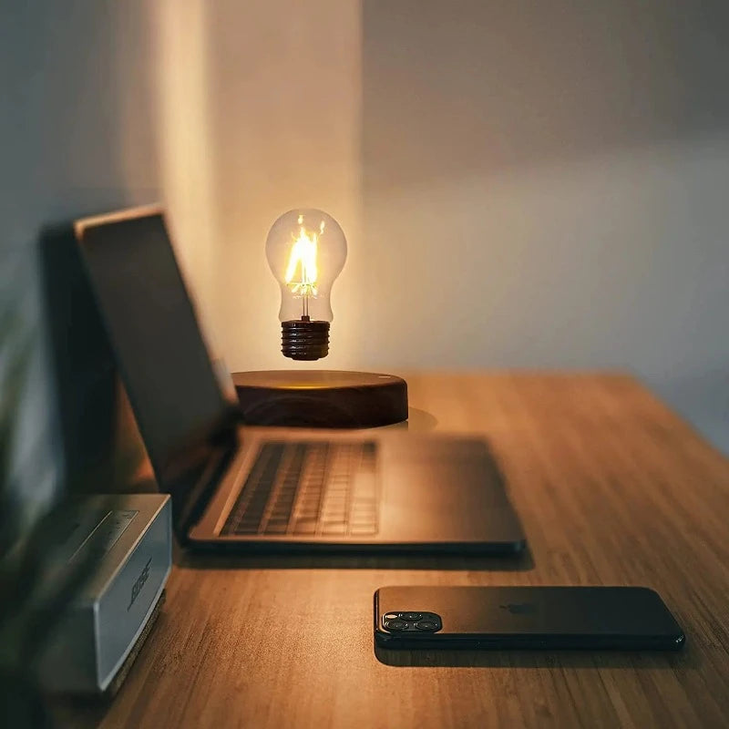 Levitating Light Magnet Desk Table Lamp