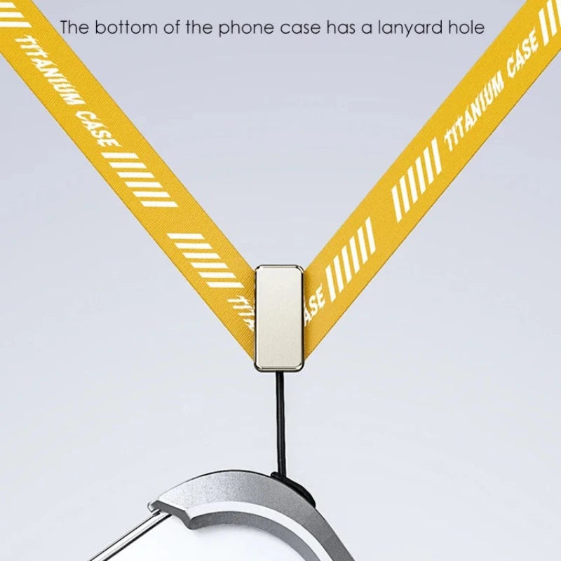 X Type Aluminum Alloy Removable Rimless Shockproof Case For iPhone