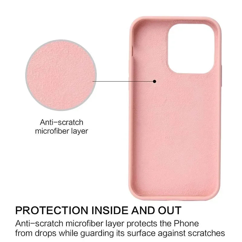 Original Liquid Silicone Case for iPhone