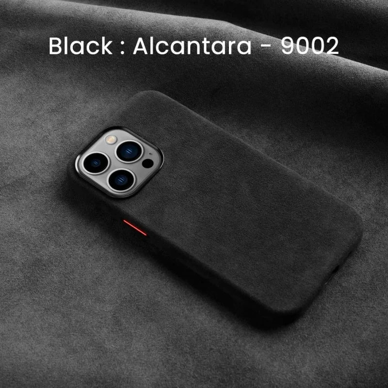 Magnetic Alcantara Case for iPhone