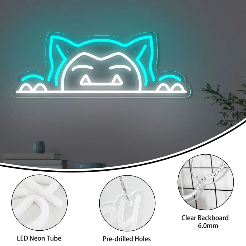 "Chillax" LED Neon Light Sign