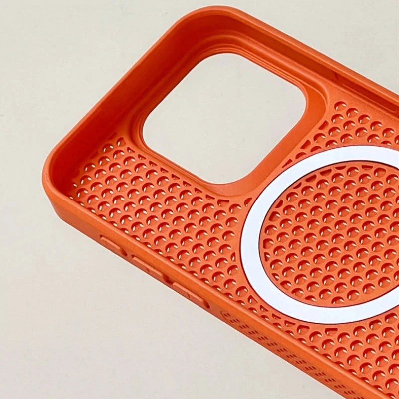 Cooling Heat Dissipation Magsafe Mesh Case For iPhone