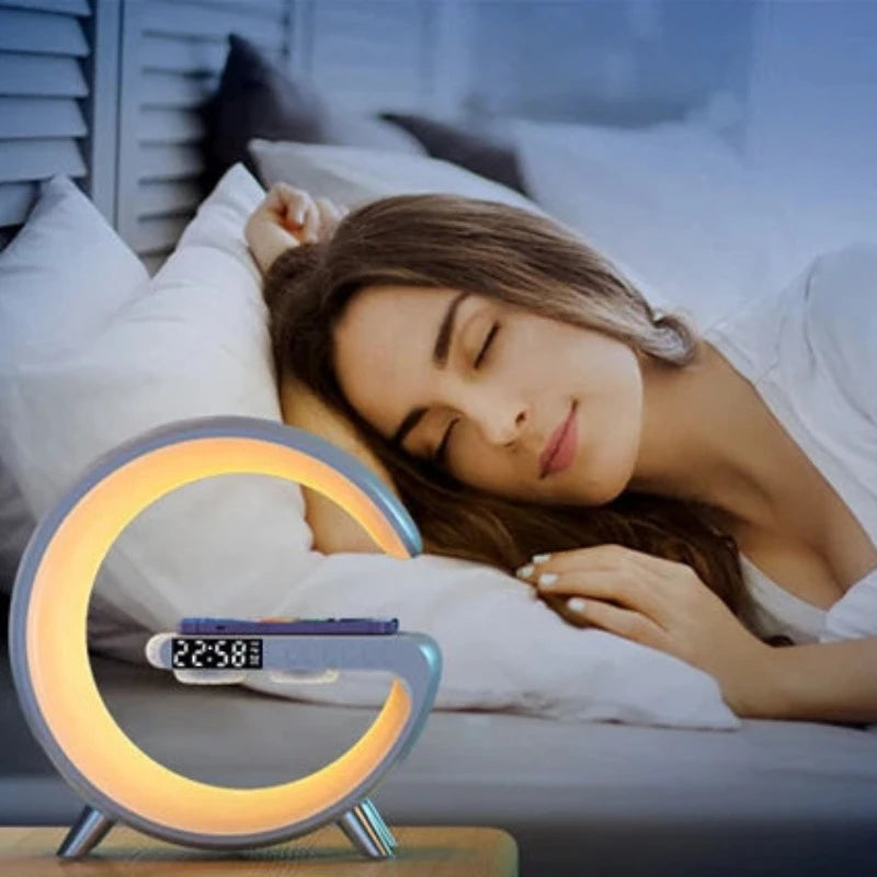 G-Force RGB Night Light Wireless Fast Charging Station for Smart Devices