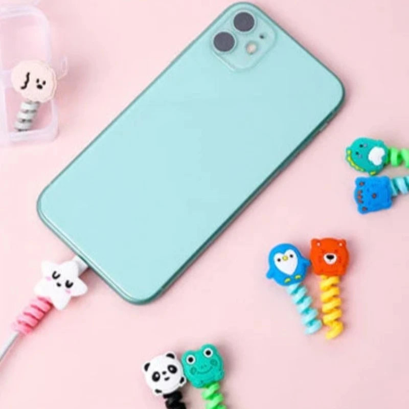 Cute Cable Sleeve with Joint Protection for Lightning Cable