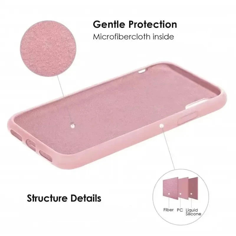 Original Liquid Silicone Case for iPhone