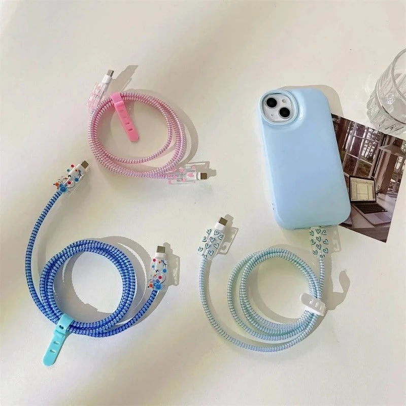 Beautiful Full Protection Set for iPhone Type-C Chargers