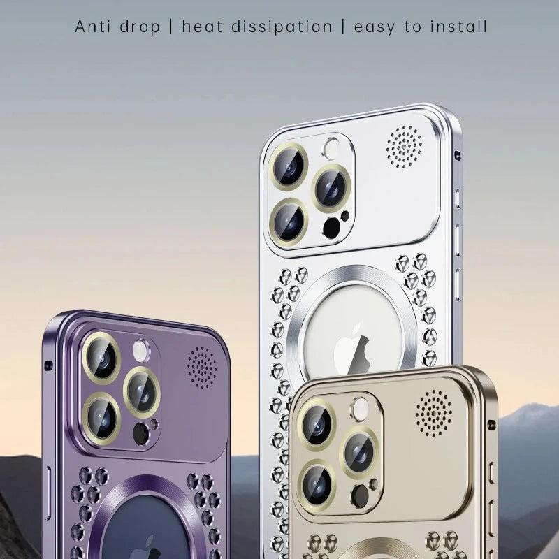 Mac Pro Style Heat Dissipating Aromatherapy Case For iPhone