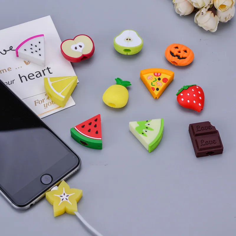 Delicious USB Silicone Cable Protector for Lightning Cable