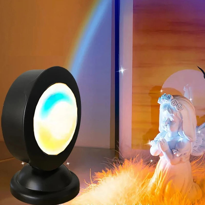 Mini Setting Sun Lamp LED Projector Night Light