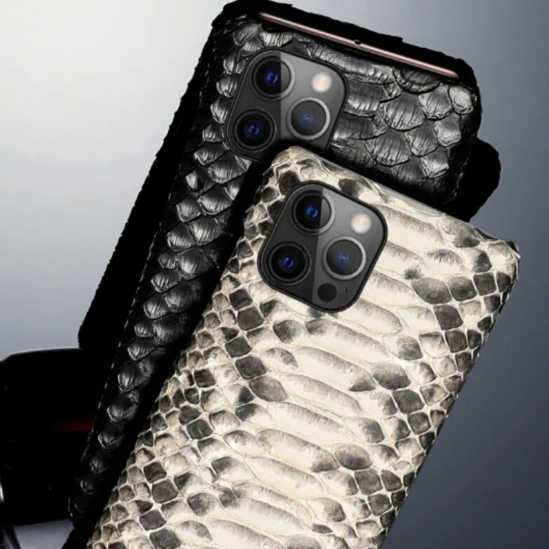 Genuine Python Luxury Case For iPhone