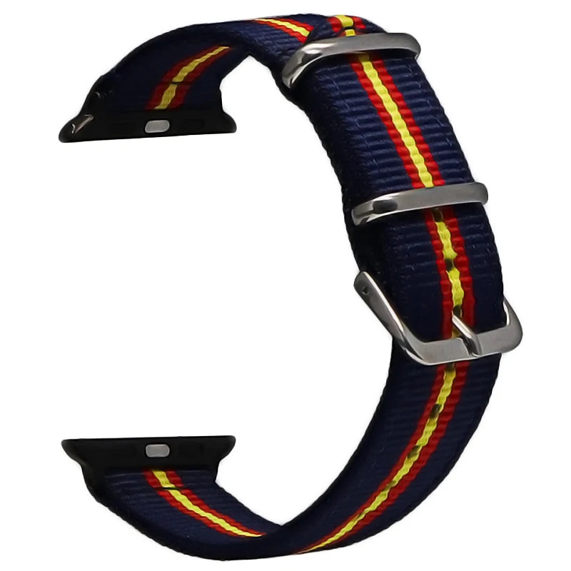 Classic Striped Nato Strap for Apple Watch