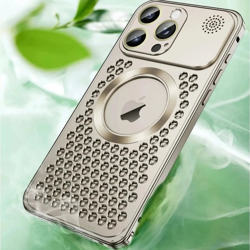 Mac Pro Style Heat Dissipating Aromatherapy Case For iPhone