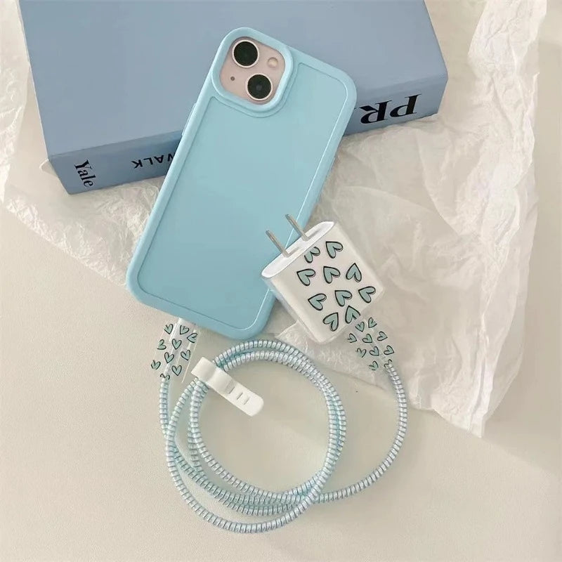 Beautiful Full Protection Set for iPhone Type-C Chargers