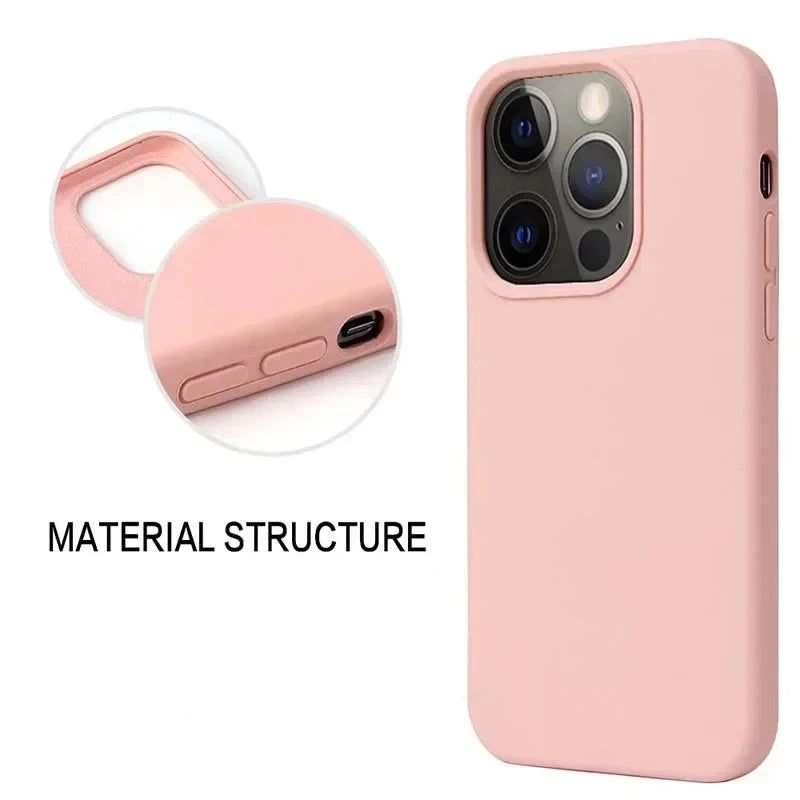 Original Liquid Silicone Case for iPhone