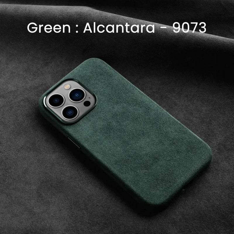 Magnetic Alcantara Case for iPhone