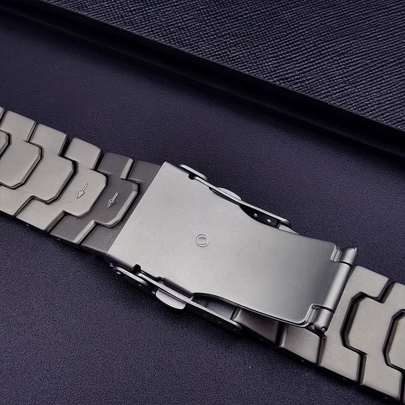 Luxury Genuine Titanium Strap for Apple Watch